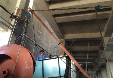 手拉葫蘆用于大件機械設備安裝拆卸